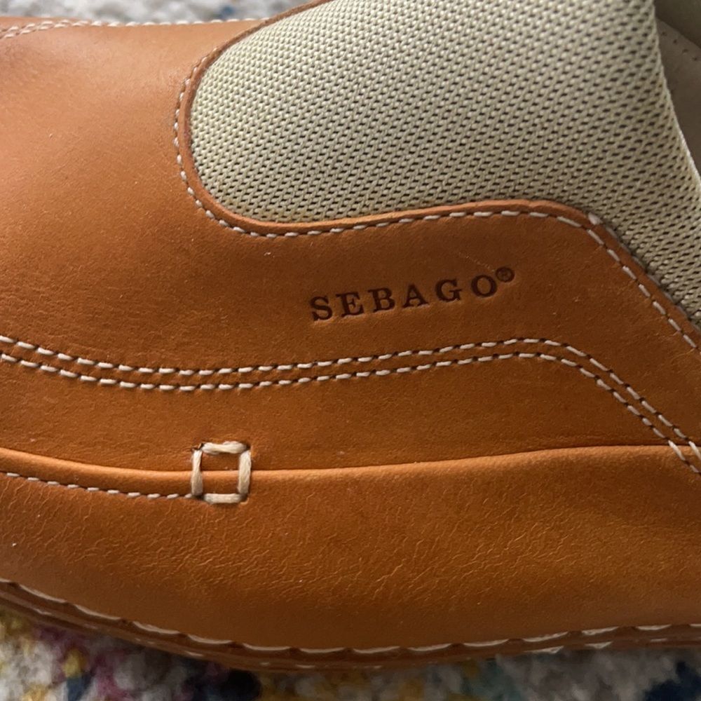 Sebago Stone Harbor Slip On Loafers tan. Women’s size 10M - Picture 5 of 8